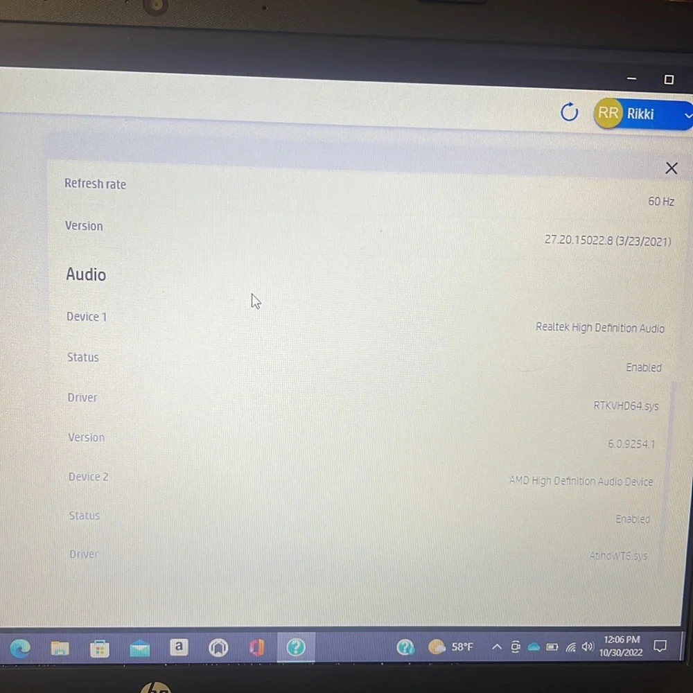 HP 255 G8 Notebook PC Model (1W9Z3AV)